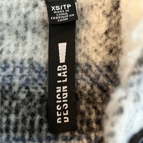 Design Lab Lord & Taylor Checkered Button-Up Coat - Picture 4 of 7